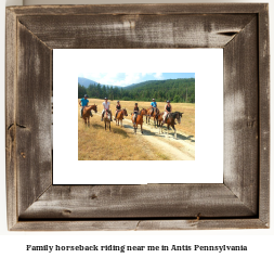 family horseback riding near me in Antis, Pennsylvania